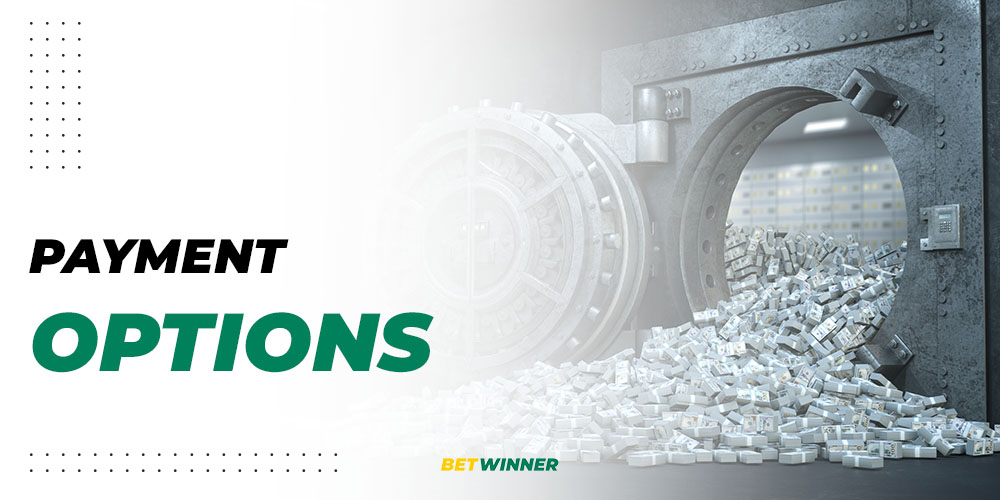 BetWinner india offers a list of deposit and withdrawal methods that are available with limits.